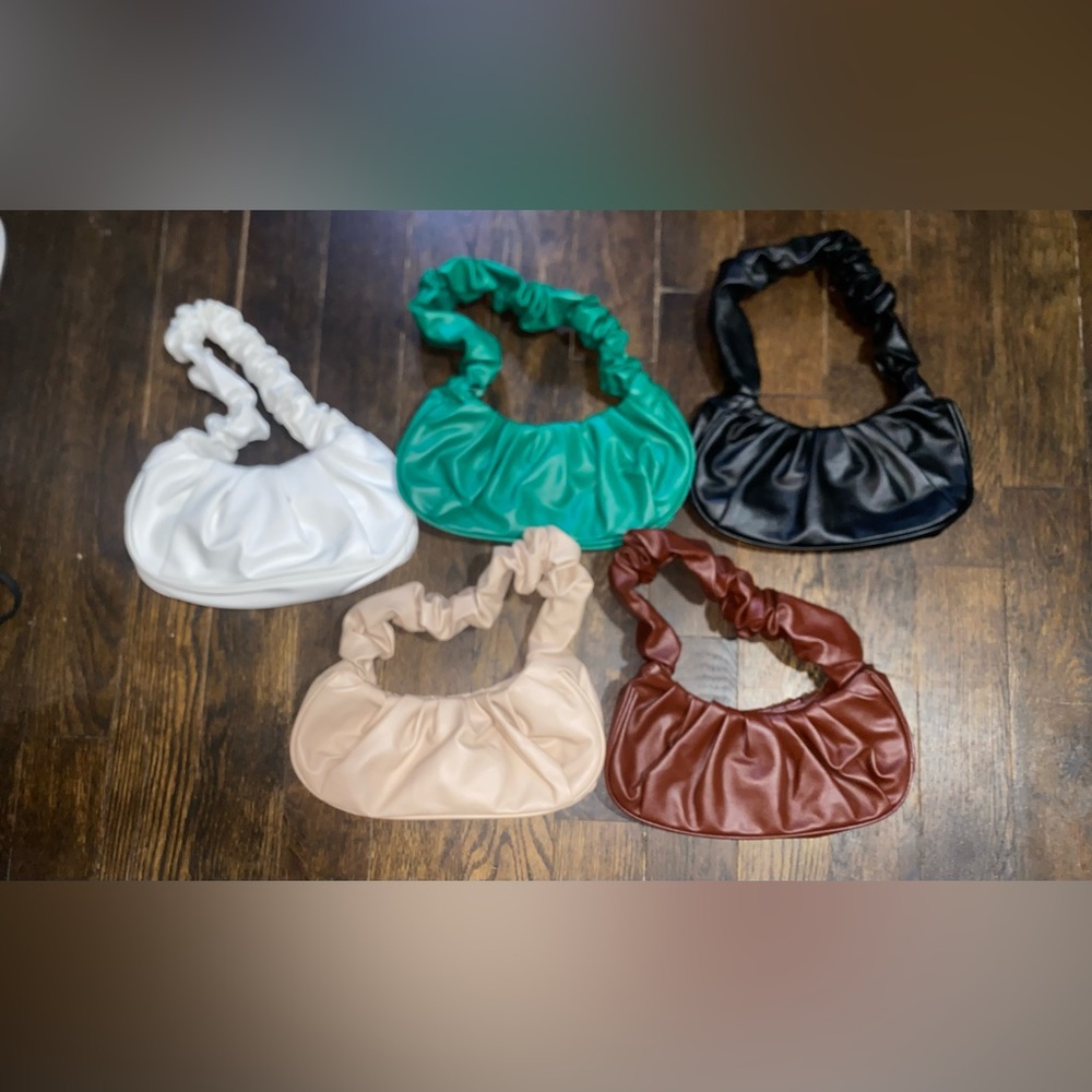 SHEIN ruched shoulder bags